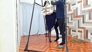 Masochist Woman Tied Up Application