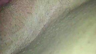 toy and tongue spins round in my pussy