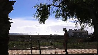 Risky naked walk down the street. Public nudity MiaAmahl