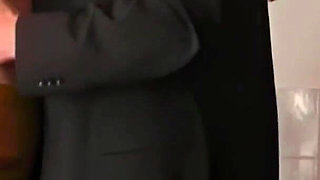 The Bride's Friend and One of the Guests Hide in the Bathroom for a Good Fuck