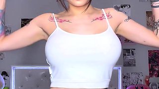 Shy Teen Showing Her Big Boobs Cam