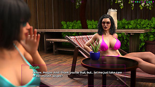 Shut up and Dance - Footjob on the Patio, Stepsis Gets Horny (ep. 11-1)