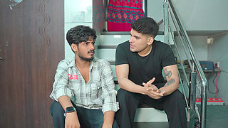 Dost Ki Girlfriend Ko Ghar Bula Kar Dono Ne Mil Kar Kiya Sex Threesome Enjoy with Romance Big Boobs Hardcore Fuking