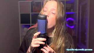 Asmr Licking (the Girl with Freckles)