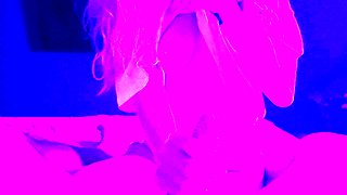 The cutie made me cum and squeezed out the condom