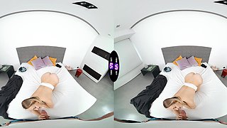 Czech hottie Kristy Waterfall enjoys sex with her handsome fella