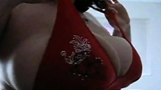 Busty BBW Amateur in Bikini on Webcam
