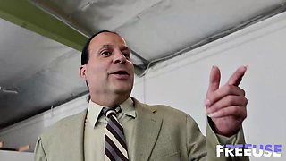 Jewelz Blu, Adriana Maya and Luna Luxe Wreck Coworkers in Wild Freeuse Frenzy with Anal