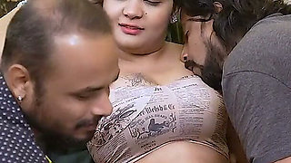 Desi Indian Ledy Doctor's Gangbang by All Men at the Same Time ( Hindi Audio )