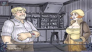 Let's dive into this visual novel hentai game with a sexy redhead and big boobs