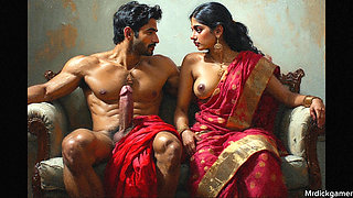 Aunty pussy big cock enjoying desi indian couple hardcore fucking