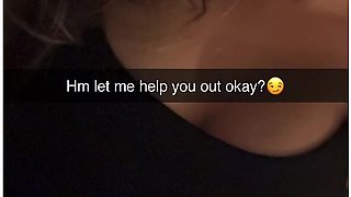 I Fuck A Stranger After Fight With Bf At Party! Pov Snapchat