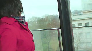 Horny cutie slut pussypounded by BBC