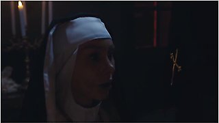 Porn - Horny Priest Fucks Nuns With Deep Blowjob With Karina King And Steve Q
