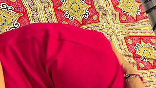Red Dress - Booked Her for the Whole Night, Fucked Her Hard in Hotel