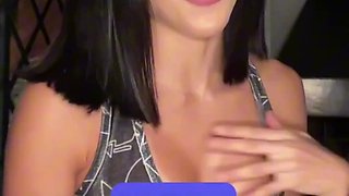 Smallish 18yo Latina Gostosa GAGS on Gargle - Spunk in Throat on Audition