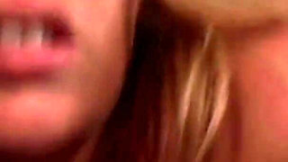 Beautiful blonde babe gets pounded hard