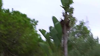Backyard Heat Jolla Wild BBC Quickie at Dusk