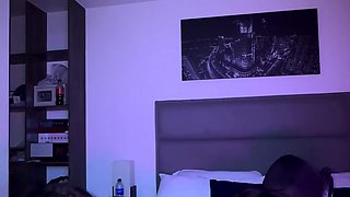 Skinny amateur sucks cock and fingers herself in pov scene