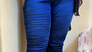 PAWG Shy Teen Employee Masturbat in Office When Boss Is Next Desk