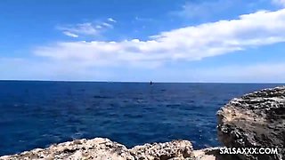 Salsa Topping on the Beach
