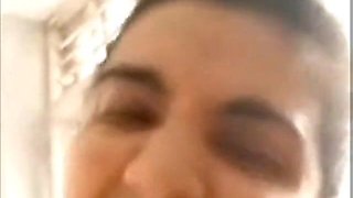 Horny indian milf stripping nude fingering pussy on webcam