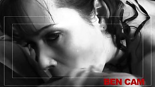 Redheaded tramp with thickest knockers gets facialized in