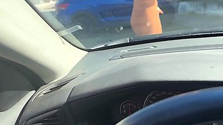 Slim Bubble-assed Beauty Granted Me Unforgettable Sex In The Car To Thank Me For Giving Her a Lift