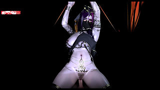 The Curved Sorceress from Another Realm- 3D Animation Hentai