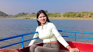 Local Desi girl art tattoo design on the boobs, After boobs sucking