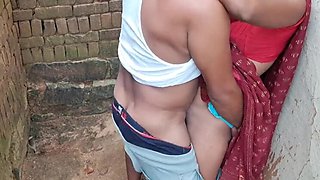 Village Bhabhi Outdoor Hardcore Fuck with Trilokinath - Horny Indian Wife Boobs Sucking and Deep Cock Pleasure
