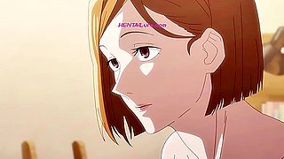 Busty classmate undresses slow and spreads on carpet for raw fast fuck • JJK #1 Parody