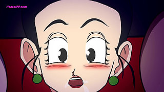 Chi-Chi Took Three Cocks - in Her Mouth, in Her Pussy, in Her Ass. All at Once ( Cartoon )
