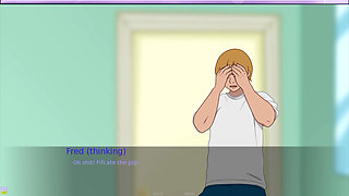 The Secret of the House 58: Teasing the Married MILF Masturbating Her Pussy