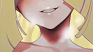 [voiced] Cynthia & Lusamine's Sex League Challenge (pokémon) [mommy, Ruined Orgasm, Humiliation, Threesome, Lesbians, Femdom]