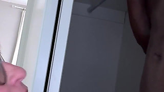 Nurse Bexx Sucks Her Captive's Nipples and Jerks Out a Cum Sample!