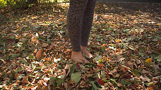 Leaves Crunching Underfoot ASMR
