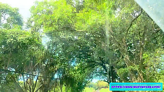 Sfw Road Trip to Hana for Suzy Wylde in Waimoku Falls, Maui