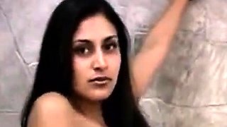 Indian MILF's Webcam Striptease