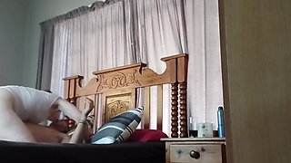 A Gorgeous Brunette Rides My Big Cock