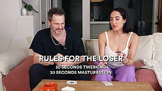 Beautiful Latina Pornstar Chloe Amour Twerking on Tom Games Podcast