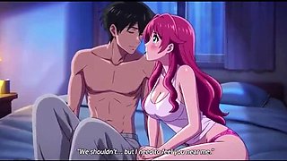 Stepbrother Fucks Stepsister In Her Room At Midnight - 3D Hentai Anime