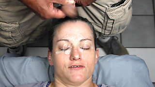 Dirtydees -huge Loads of Cum on Her Face