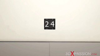 Fiery slag's blowjob sex