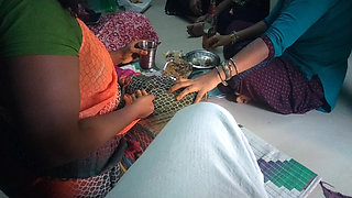 Four Aunty Hot Dirty Talking in My House