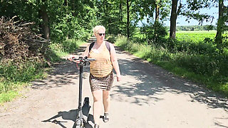 Frivolous on the Road with the Scooter