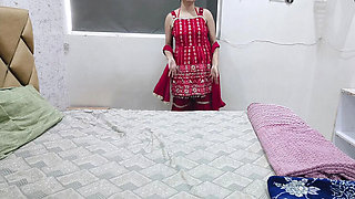 Indian father-in-law brutally fucks daughter-in-law hard in Hindi - Saarabhabhi6 rough family sex