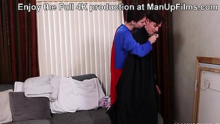 Superman And Batman On The Edge At ManUpFilms