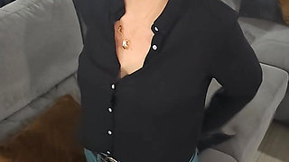 After a Great Blowjob, He Takes My Pussy Hard