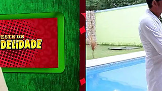 He Quit Work and Went to Fuck the Hot Brunette